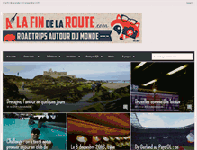 Tablet Screenshot of alafindelaroute.com